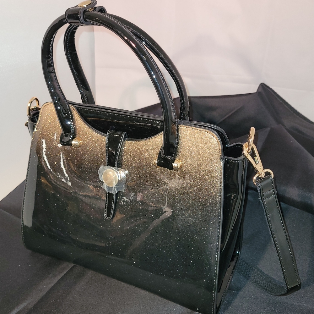 ROYCE Patent Leather Ombre' bag